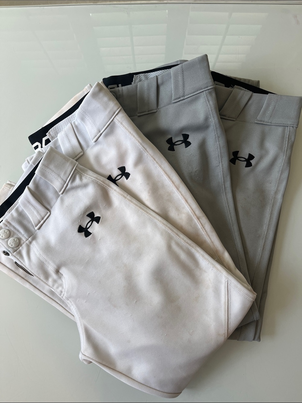 Bundle UA Boys Baseball Pants YM